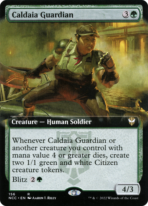 Caldaia Guardian (Extended Art) (NCC-156) - New Capenna Commander: (Extended Art)