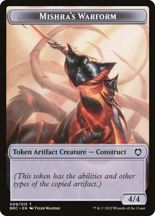 Mishra's Warform (TBRC-009) - The Brothers' War Commander Tokens Foil