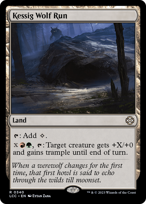 Kessig Wolf Run (LCC-340) - The Lost Caverns of Ixalan Commander