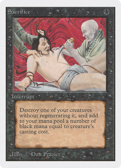 Sacrifice (2ED-) - Unlimited Edition
