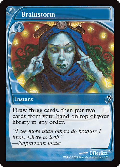 Brainstorm (Future Sight) (MB2-155) - Mystery Booster 2 Foil