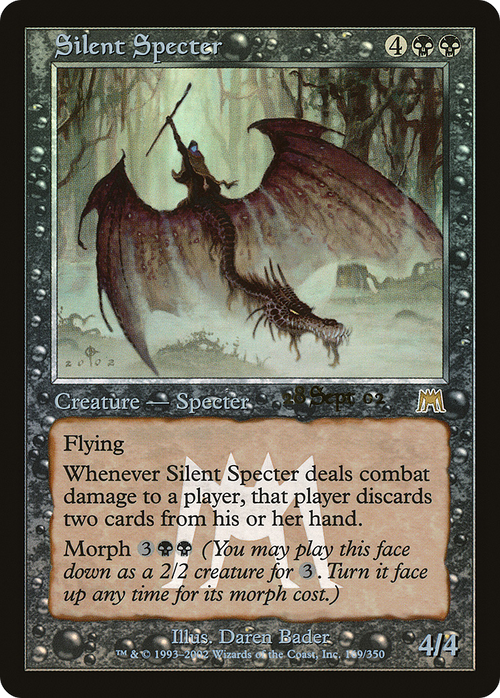 Silent Specter (PRE-169) - Onslaught Promos Foil