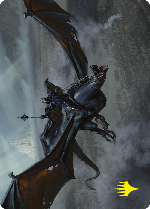 Lord of the Nazgûl // Lord of the Nazgûl (ALTR-064) - Tales of Middle-earth Art Series (Borderless) Foil
