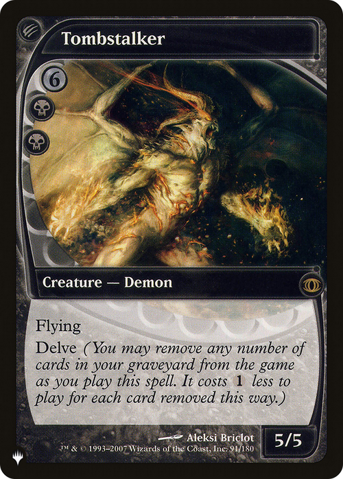 Tombstalker (LIST-FUT-91) - The List