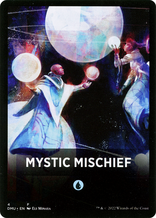 Mystic Mischief (FDMU-004) - Dominaria United Jumpstart Front Cards