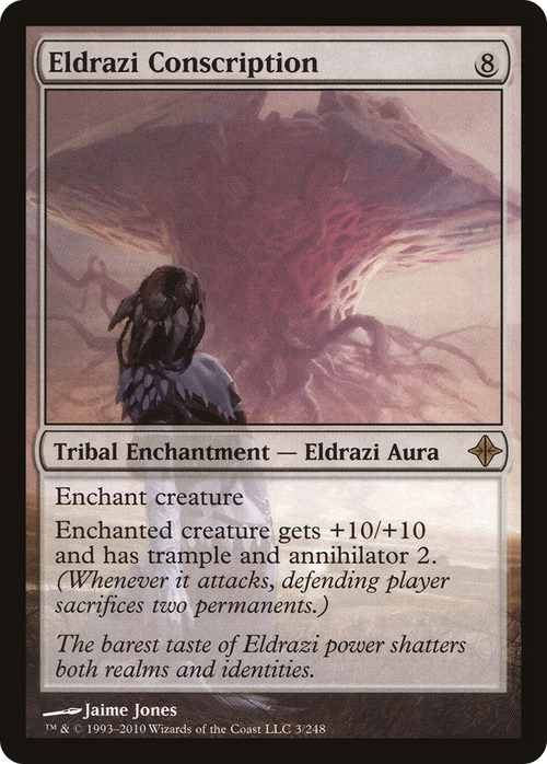 Eldrazi Conscription (ROE-003) - Rise of the Eldrazi Foil