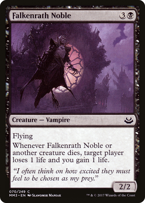 Falkenrath Noble (MM3-070) - Modern Masters 2017
