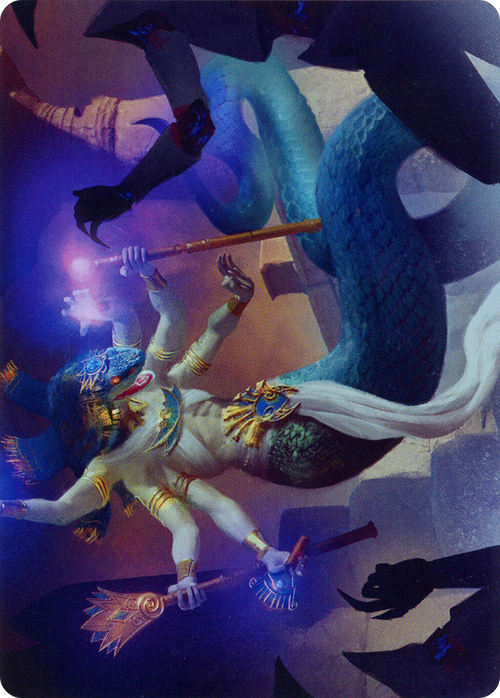 Imoti, Celebrant of Bounty // Imoti, Celebrant of Bounty (AMOM-079) - March of the Machine Art Series (Borderless)