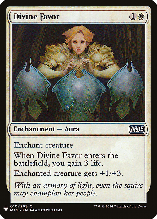 Divine Favor (LIST-M15-10) - The List