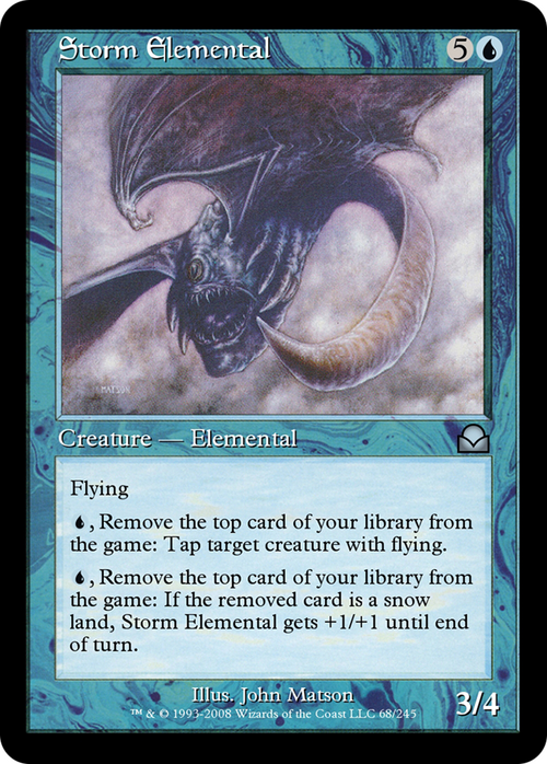 Storm Elemental (ME2-068) - Masters Edition II Foil