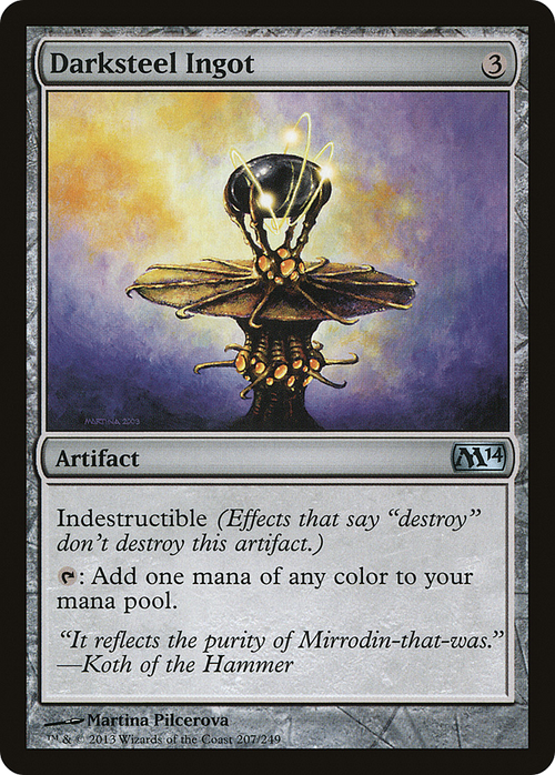 Darksteel Ingot (M14-207) - Magic 2014