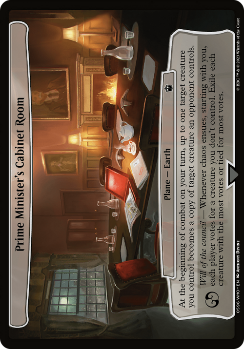 Prime Minister's Cabinet Room (WHO-596) - Doctor Who
