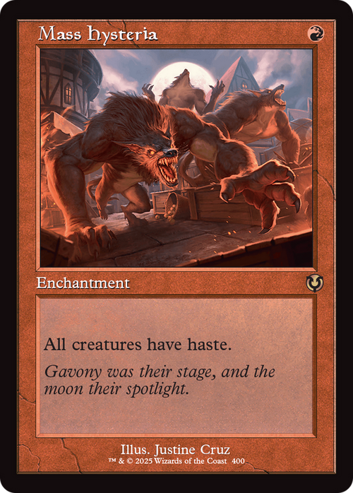 Mass Hysteria (Retro Frame) (INR-400) - Innistrad Remastered Foil