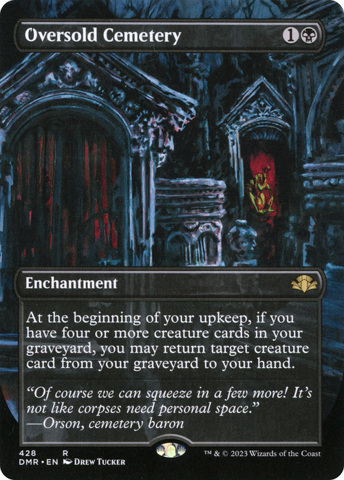 Oversold Cemetery (Borderless) (DMR-428) - Dominaria Remastered