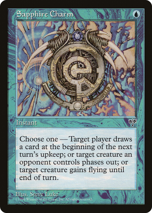 Sapphire Charm (MIR-) - Mirage