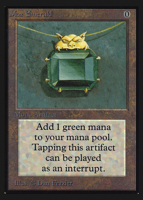 Mox Emerald (CE) (CED-) - Collectors' Edition