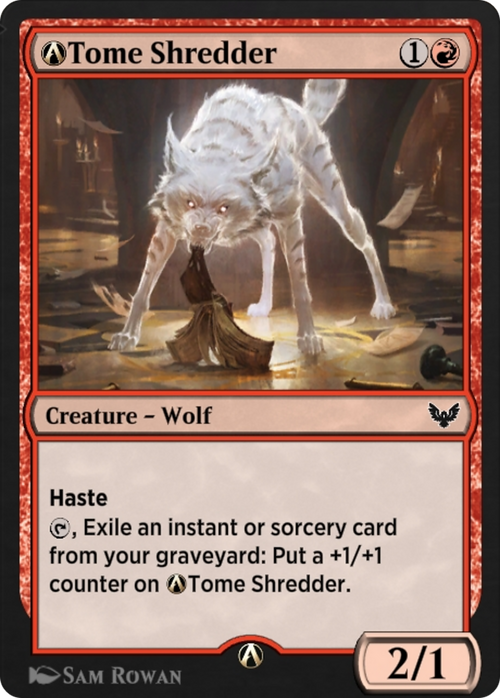 A-Tome Shredder (STX-A-117) - Strixhaven: School of Mages