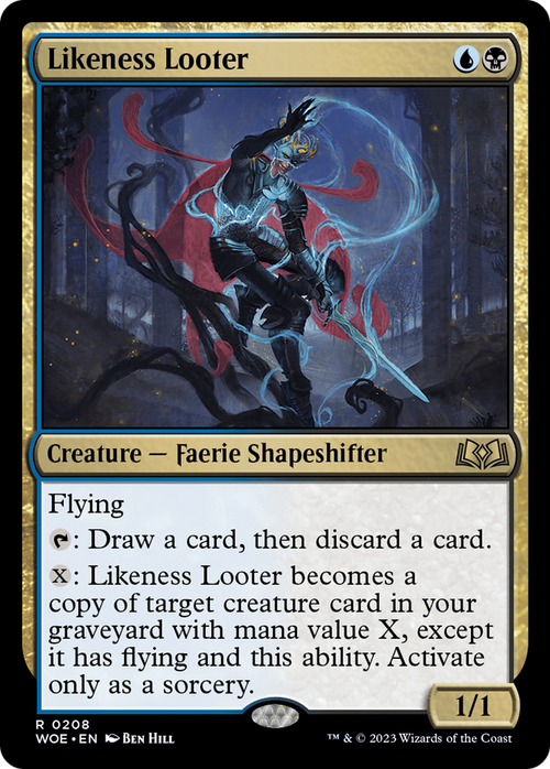 Likeness Looter (WOE-208) - Wilds of Eldraine Foil
