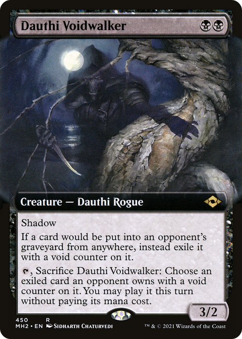 Dauthi Voidwalker (Extended Art) (MH2-450) - Modern Horizons 2: (Extended Art)