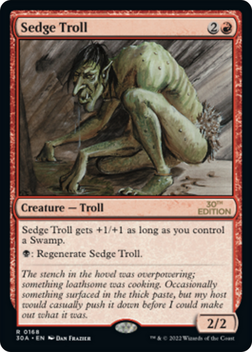 Sedge Troll (30A-168) - 30th Anniversary Edition