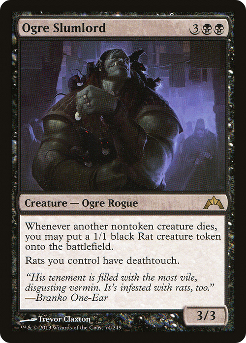 Ogre Slumlord (GTC-074) - Gatecrash