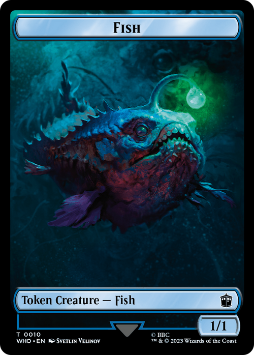 Fish (TWHO-010) - Doctor Who Tokens Foil