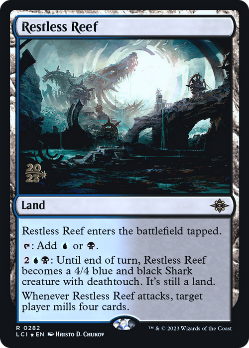 Restless Reef (PRE-282) - The Lost Caverns of Ixalan Promos Foil