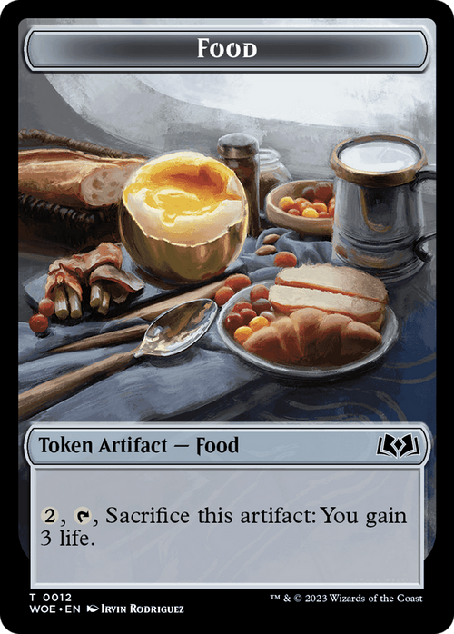 Food (TWOE-012) - Wilds of Eldraine Tokens Foil