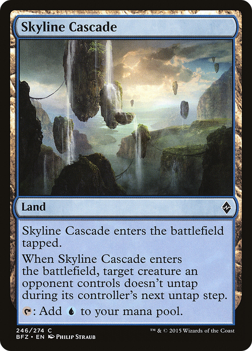 Skyline Cascade (BFZ-246) - Battle for Zendikar