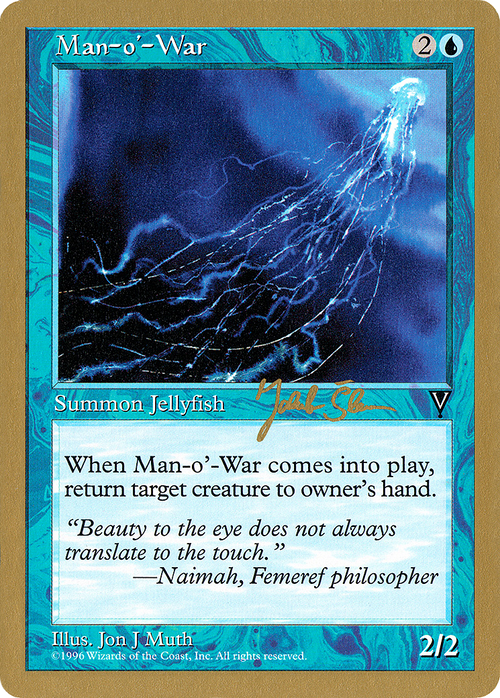 Man-o'-War - 1997 Jakub Slemr (VIS) (WCD-) - World Championship Decks 1997