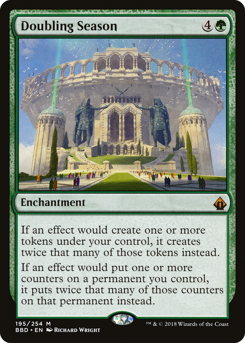 Doubling Season (BBD-195) - Battlebond Foil