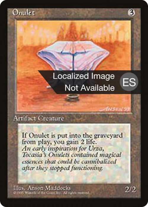 Onulet (4BB-) - Fourth Edition Foreign Black Border