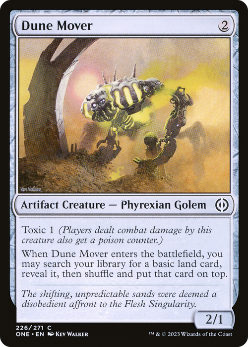 Dune Mover (ONE-226) - Phyrexia: All Will Be One Foil