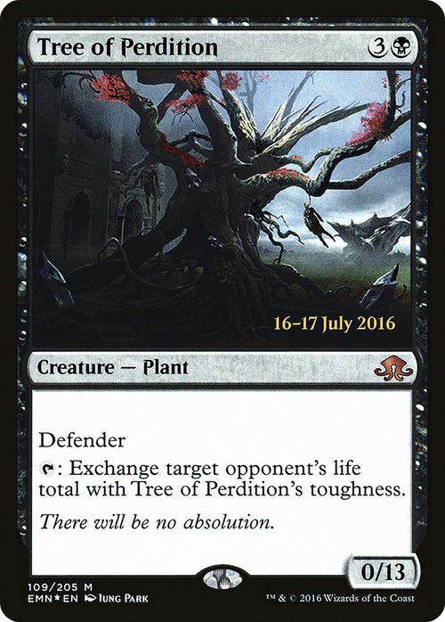 Tree of Perdition (PRE-109S) - Eldritch Moon Promos Foil
