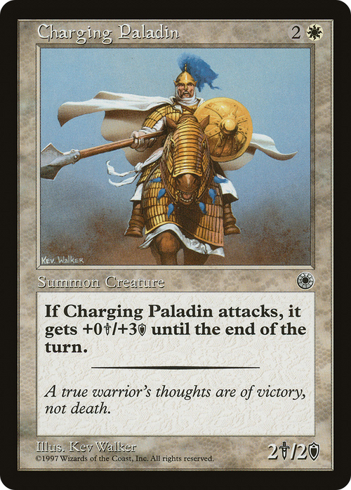 Charging Paladin (POR-) - Portal