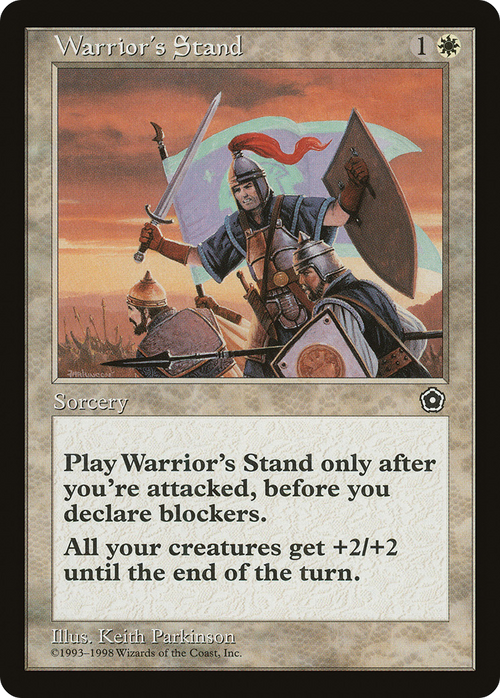 Warrior's Stand (P02-) - Portal Second Age