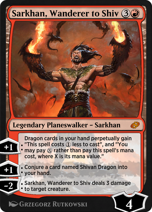 Sarkhan, Wanderer to Shiv (J21-022) - Jumpstart: Historic Horizons