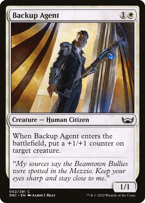 Backup Agent (SNC-002) - Streets of New Capenna