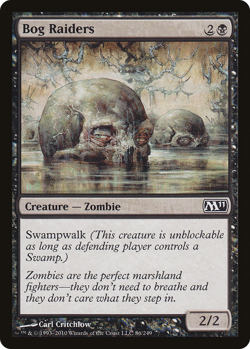Bog Raiders (M11-086) - Magic 2011 Foil