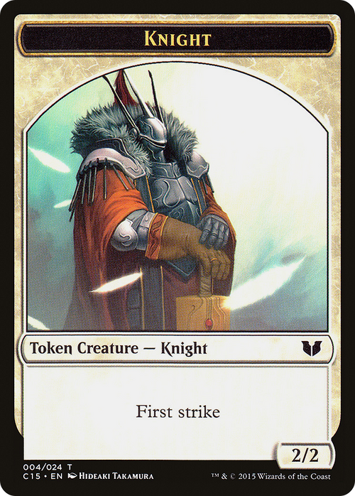 Knight (C15-004) - Commander 2015 Tokens