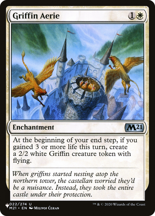 Griffin Aerie (LIST-M21-22) - The List