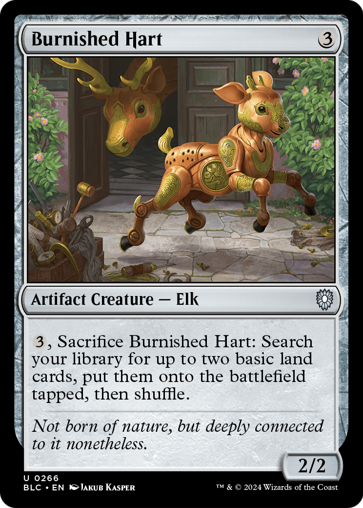 Burnished Hart (BLC-266) - Bloomburrow Commander