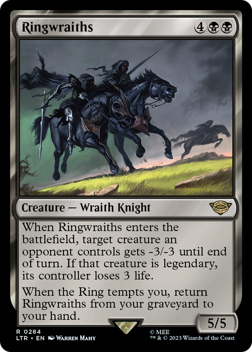 Ringwraiths (LTR-284) - The Lord of the Rings: Tales of Middle-earth Foil