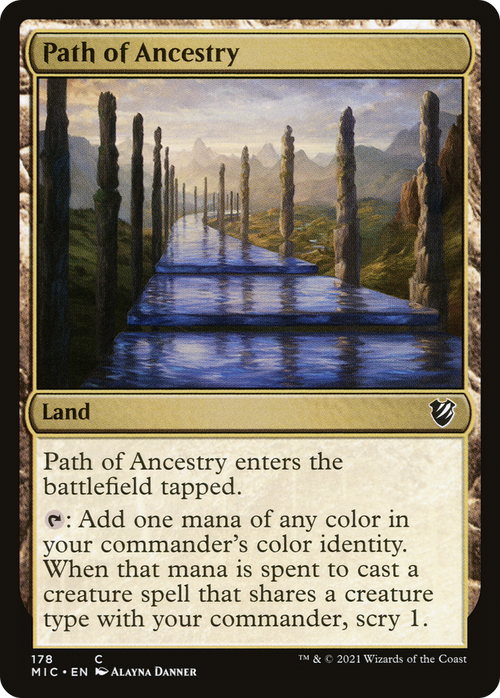 Path of Ancestry (MIC-178) - Midnight Hunt Commander