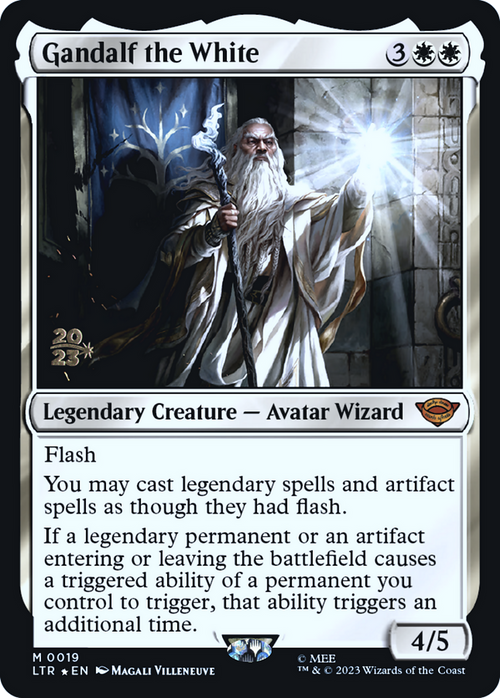 Gandalf the White (PRE-019) - Tales of Middle-earth Promos Foil