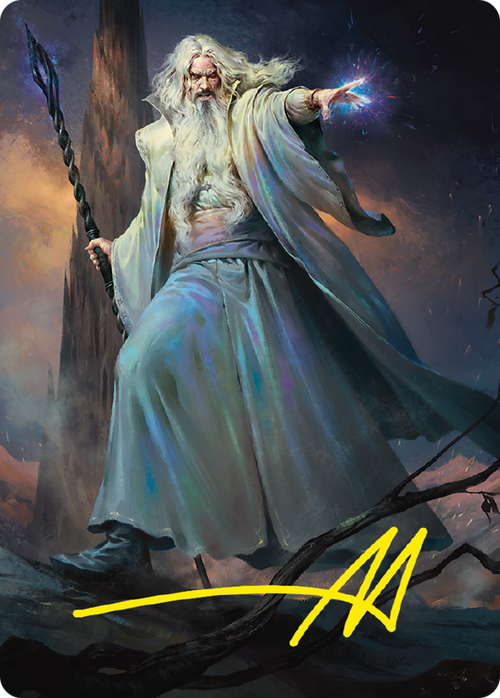 Saruman of Many Colors // Saruman of Many Colors (ALTR-020) - Tales of Middle-earth Art Series (Borderless)