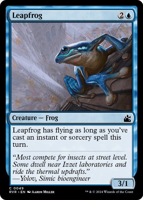 Leapfrog (RVR-049) - Ravnica Remastered