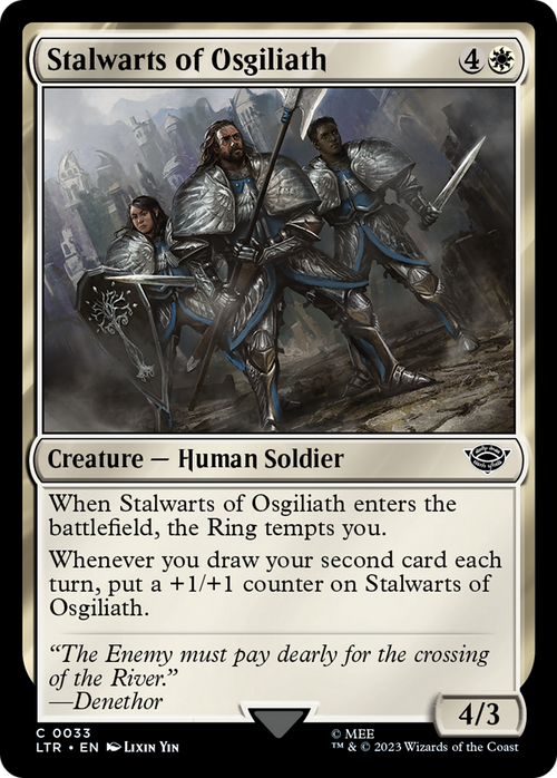 Stalwarts of Osgiliath (LTR-033) - The Lord of the Rings: Tales of Middle-earth