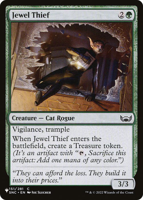 Jewel Thief (LIST-151/281) - The List