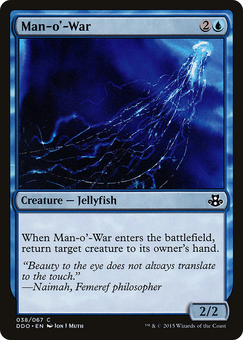 Man-o'-War (DDO-038) - Duel Decks: Elspeth vs. Kiora